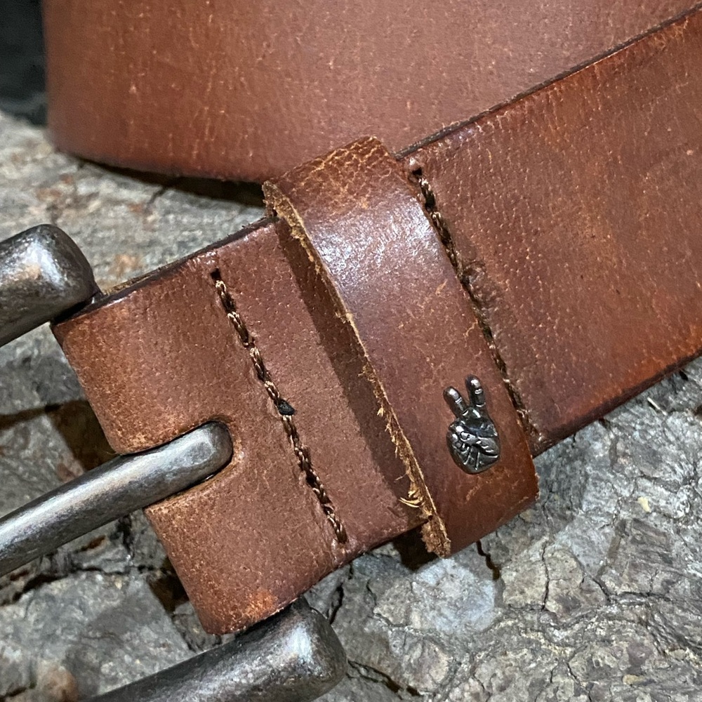 John Varvatos leather belt